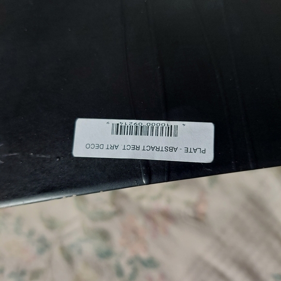 Bowed Art Deco Abstract Art Glass - Picture 4 of 4